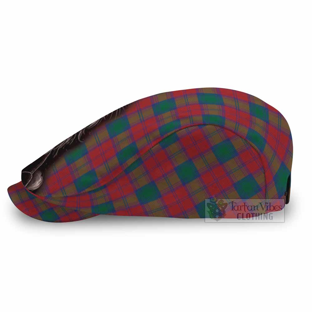 Fotheringham (Fotheringhame) Tartan Flat Cap, Jeff Cap Roaring Lion Heritage