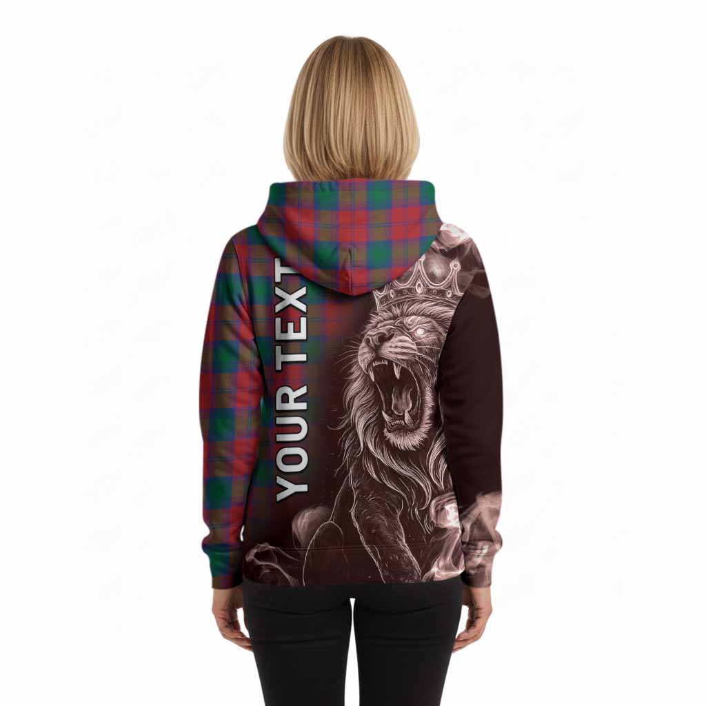 Fotheringham (Fotheringhame) Tartan Hoodie Roaring Lion Heritage