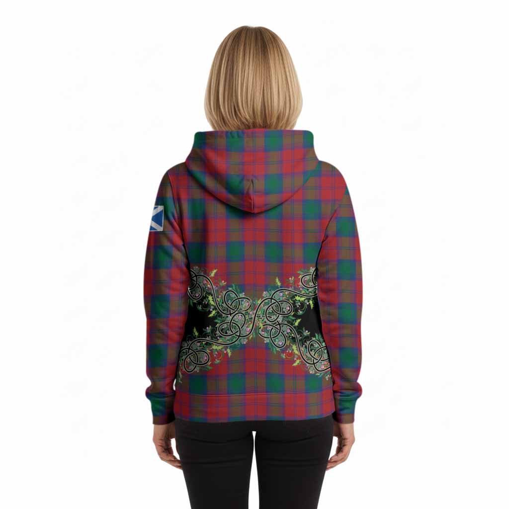 Fotheringham (Fotheringhame) Tartan Hoodie Thistle Scottish Spirit