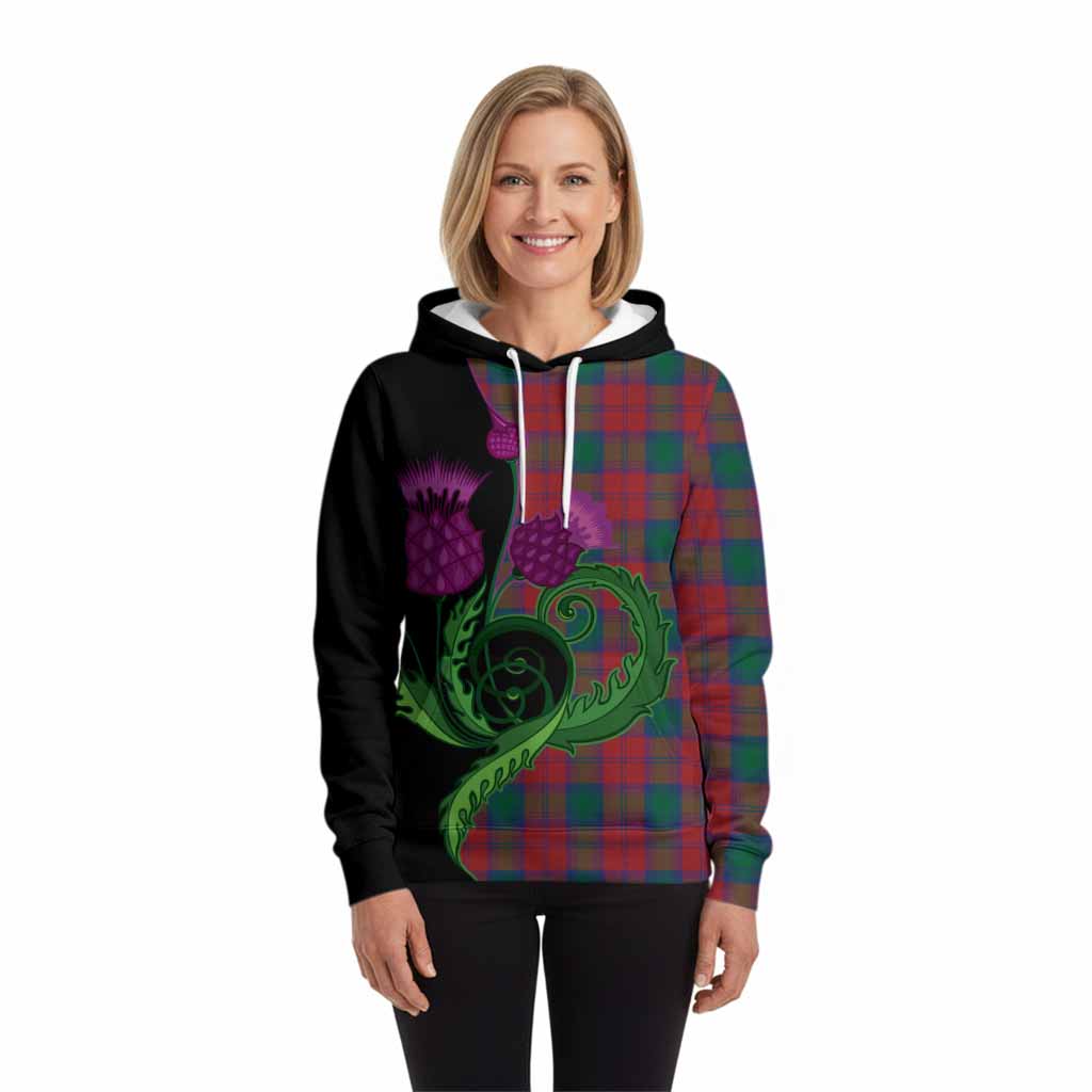 Fotheringham (Fotheringhame) Tartan Hoodie Traditional Scottish Thistle