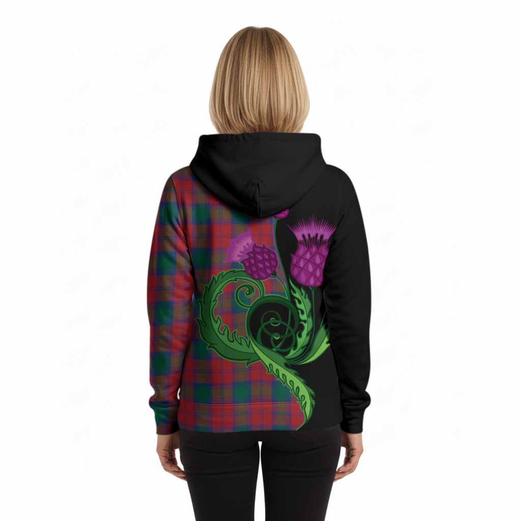 Fotheringham (Fotheringhame) Tartan Hoodie Traditional Scottish Thistle