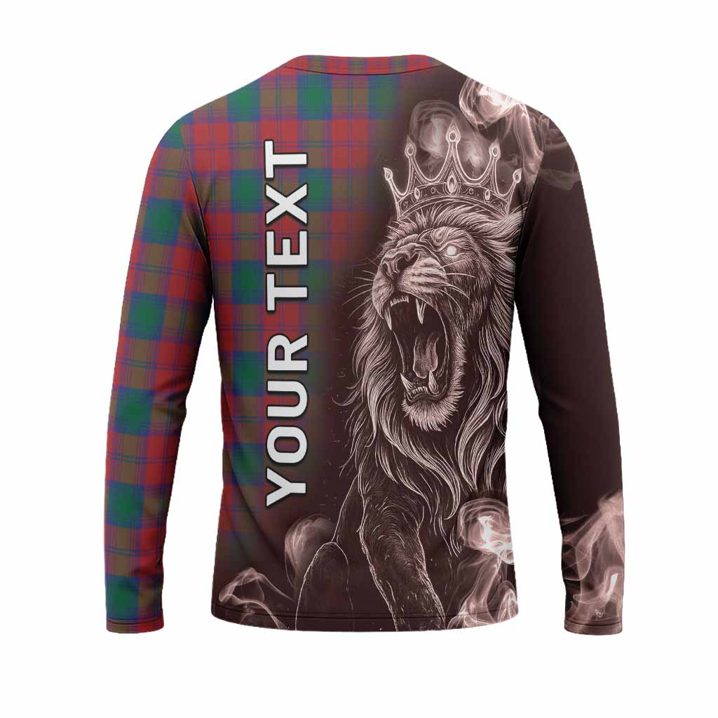 Fotheringham (Fotheringhame) Tartan Long Sleeve T-Shirt Roaring Lion Heritage