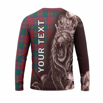 Fotheringham (Fotheringhame) Tartan Long Sleeve T-Shirt Roaring Lion Heritage