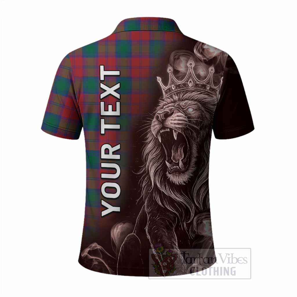 Fotheringham (Fotheringhame) Tartan Polo Shirt Roaring Lion Heritage