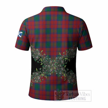 Fotheringham (Fotheringhame) Tartan Polo Shirt Thistle Scottish Spirit