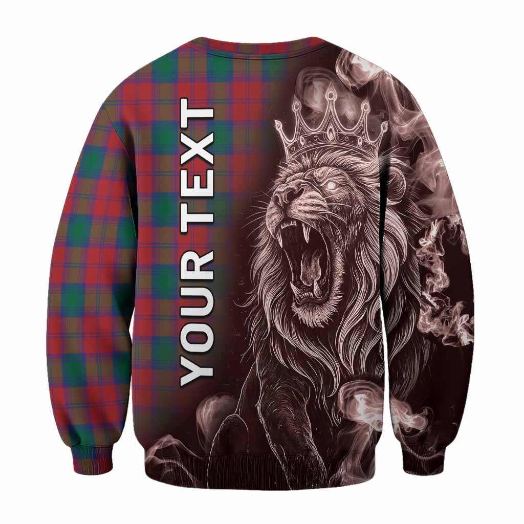 Fotheringham (Fotheringhame) Tartan Sweatshirt Roaring Lion Heritage
