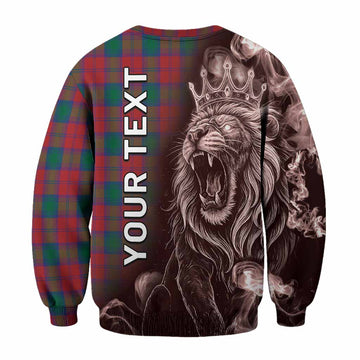 Fotheringham (Fotheringhame) Tartan Sweatshirt Roaring Lion Heritage