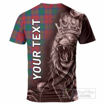 Fotheringham (Fotheringhame) Tartan T-Shirt Roaring Lion Heritage