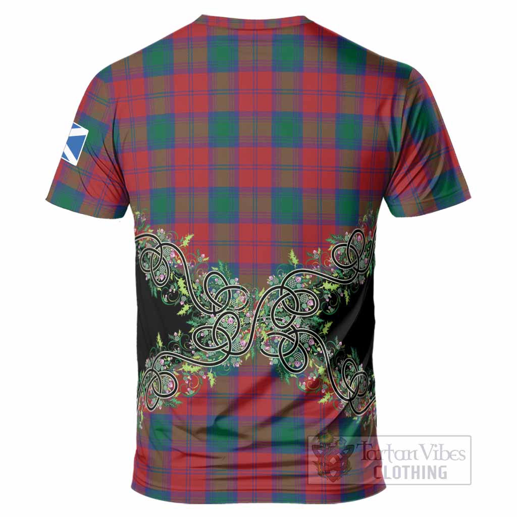 Fotheringham (Fotheringhame) Tartan T-Shirt Thistle Scottish Spirit