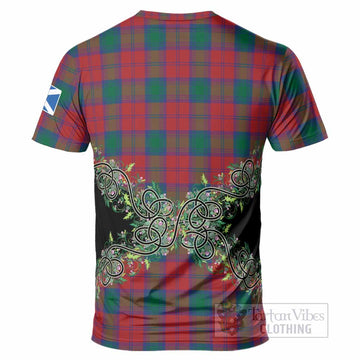 Fotheringham (Fotheringhame) Tartan T-Shirt Thistle Scottish Spirit