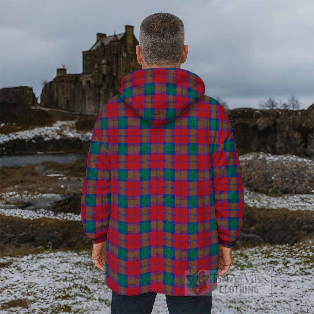 Fotheringham (Fotheringhame) Tartan Wearable Blanket with Family Crest - Tartan Vibes Clothing