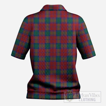 Fotheringham (Fotheringhame) Tartan Women’s Polo Sweater Top with Family Crest