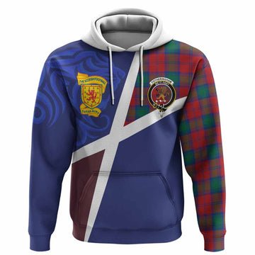 Fotheringham (Fotheringhame) The Scottish Football Crest Hoodie Lion-Tartan Army