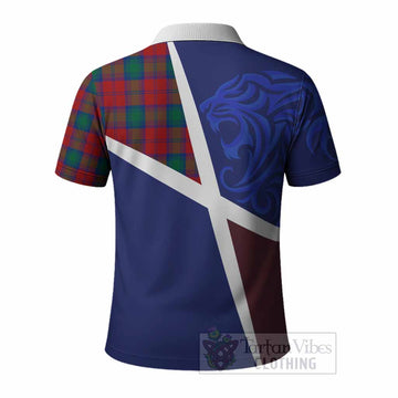 Fotheringham (Fotheringhame) The Scottish Football Crest Polo Shirt Lion-Tartan Army