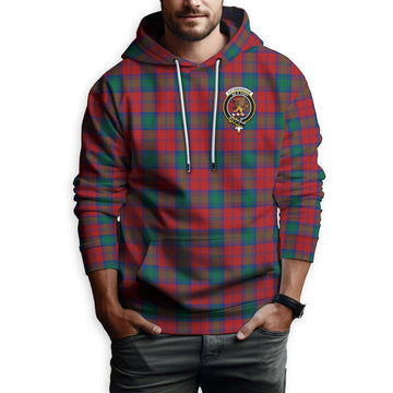 Fotheringham (Fotheringhame) Tartan Hoodie with Family Crest