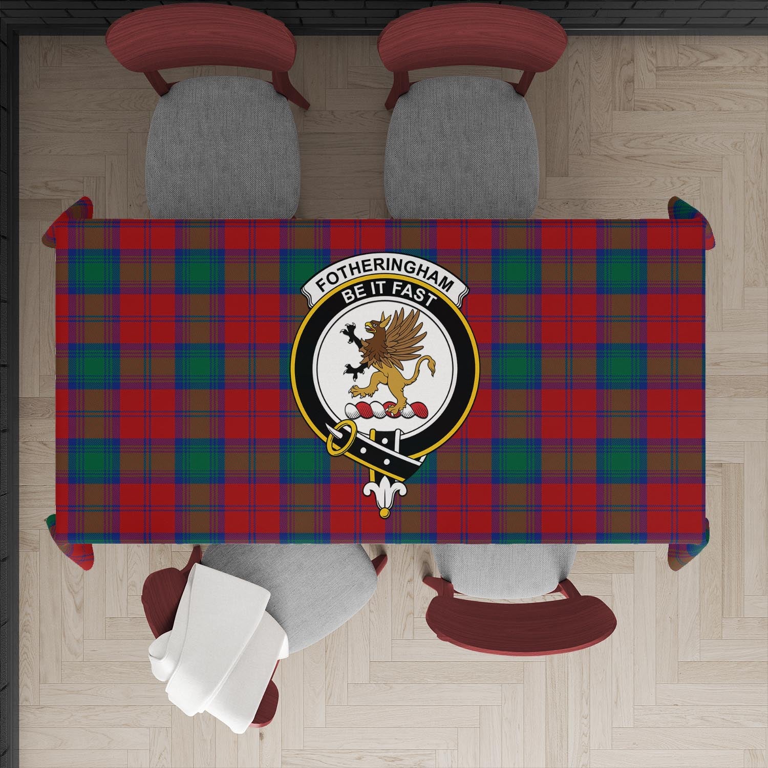 fotheringham-modern-tatan-tablecloth-with-family-crest
