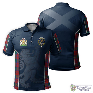 Fotheringham (Fotheringhame) Tartan Men's Polo Shirt with Family Crest and Lion Rampant Vibes Sport Style
