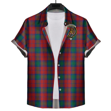 fotheringham-modern-tartan-short-sleeve-button-down-shirt-with-family-crest