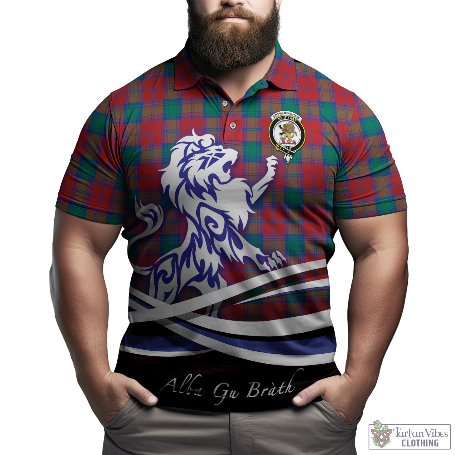 fotheringham-modern-tartan-polo-shirt-with-alba-gu-brath-regal-lion-emblem