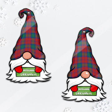 Fotheringham Gnome Christmas Ornament with His Tartan Christmas Hat