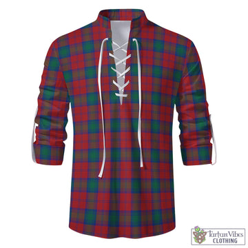 Fotheringham Modern Tartan Men's Scottish Traditional Jacobite Ghillie Kilt Shirt