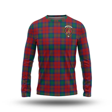 Fotheringham Tartan Long Sleeve T-Shirt with Family Crest