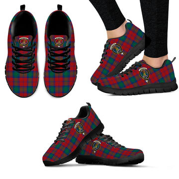 Fotheringham Modern Tartan Sneakers with Family Crest