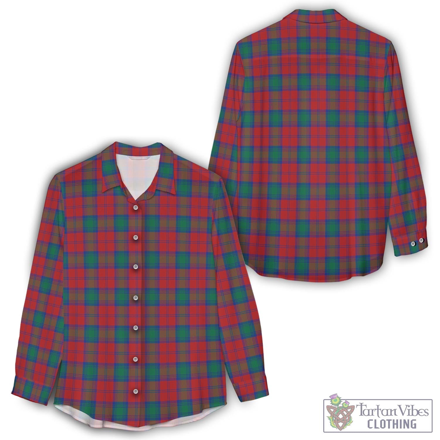 Fotheringham Modern Tartan Womens Casual Shirt