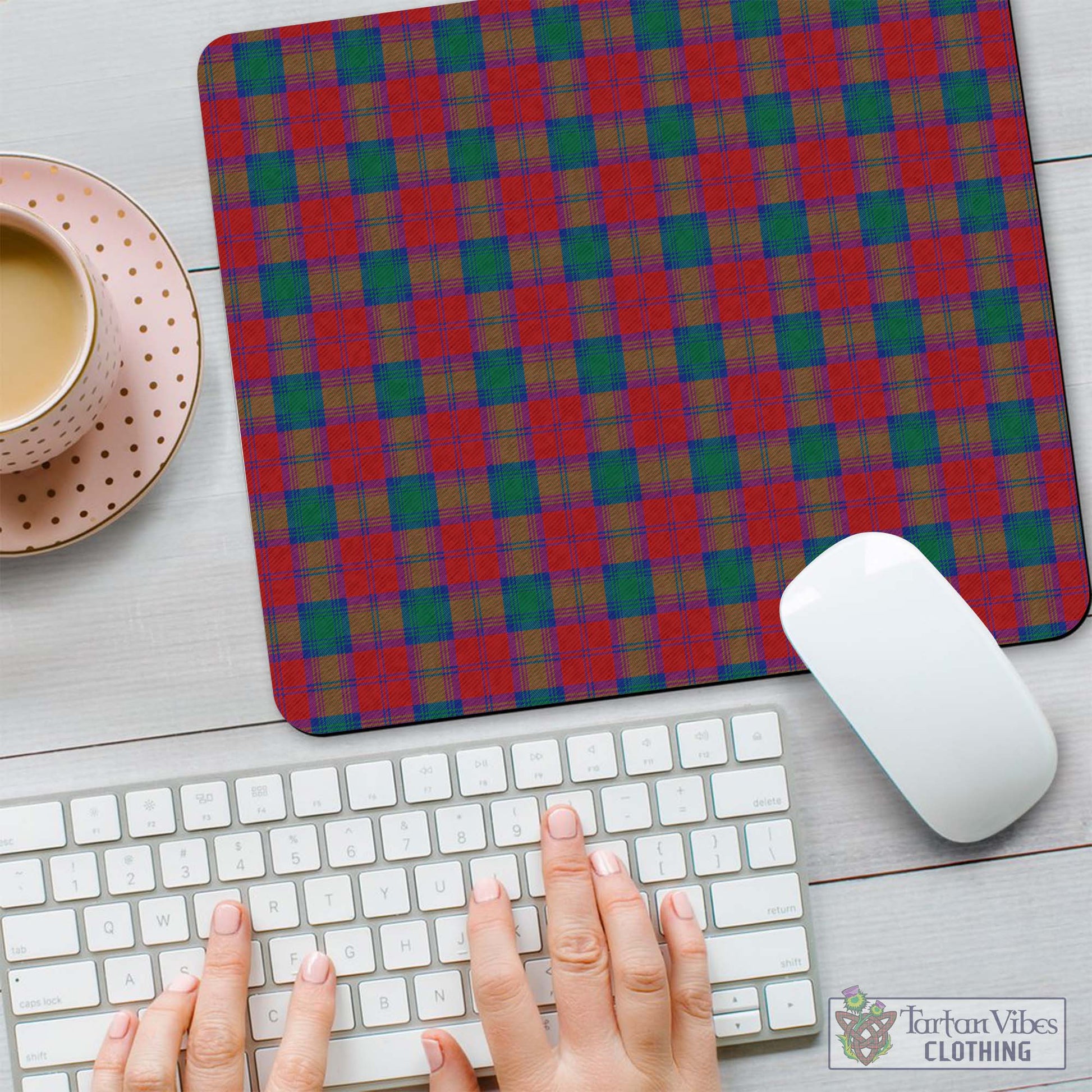 Tartan Vibes Clothing Fotheringham Modern Tartan Mouse Pad