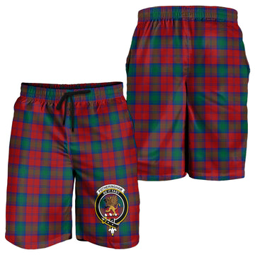 Fotheringham (Fotheringhame) Tartan Mens Shorts with Family Crest