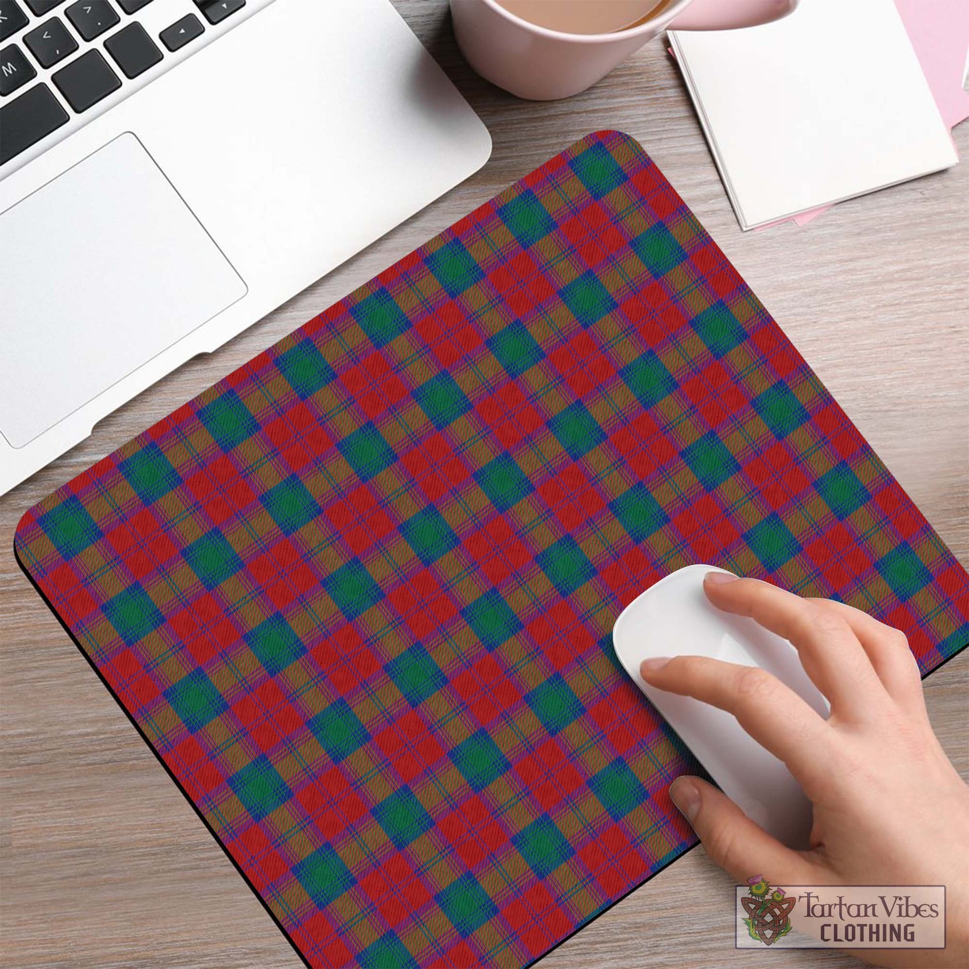 Tartan Vibes Clothing Fotheringham Modern Tartan Mouse Pad