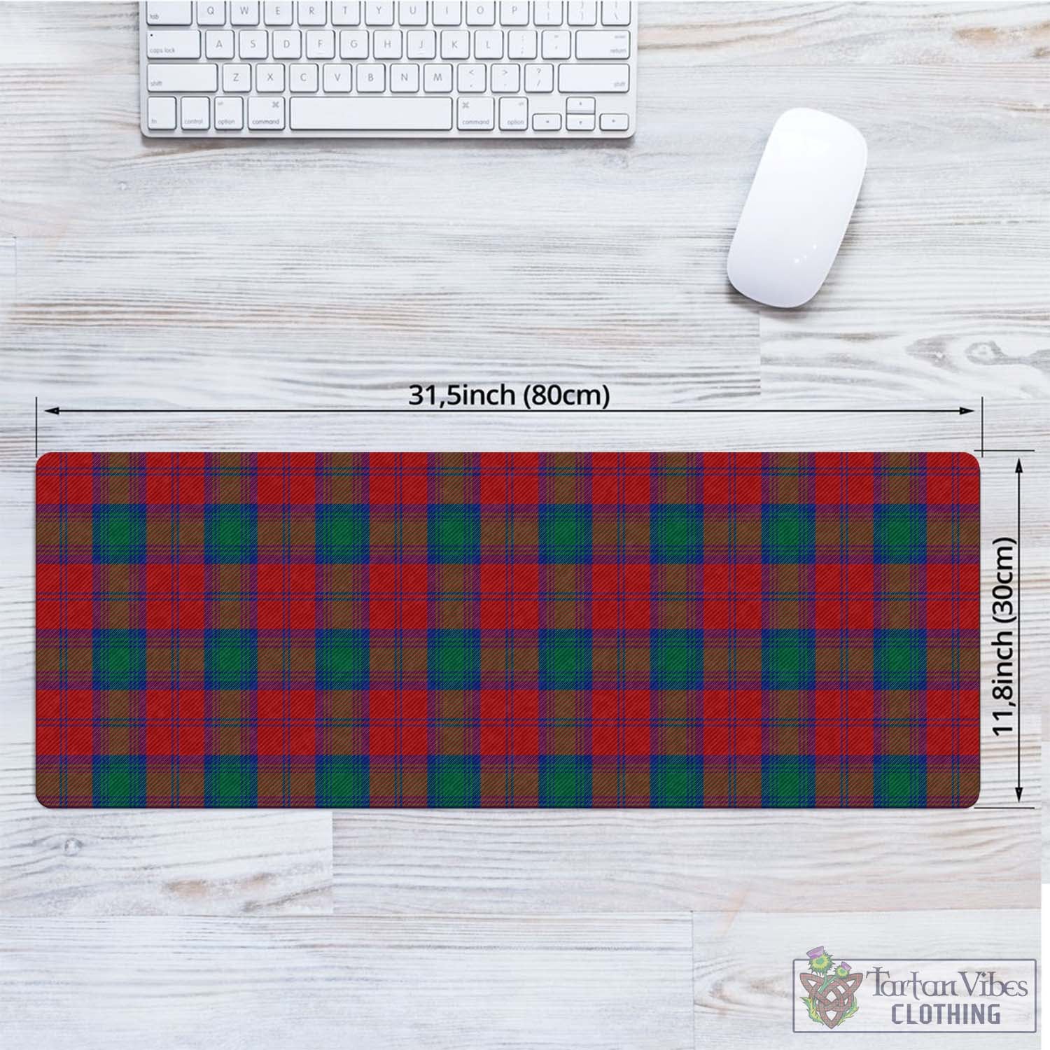 Tartan Vibes Clothing Fotheringham Modern Tartan Mouse Pad