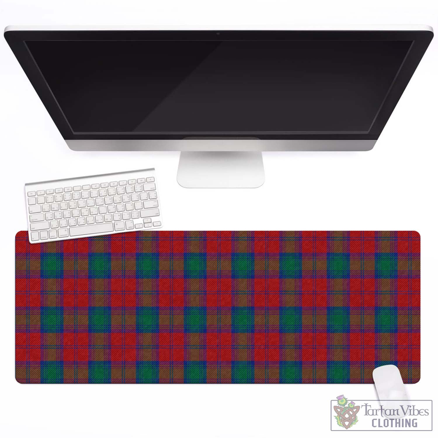 Tartan Vibes Clothing Fotheringham Modern Tartan Mouse Pad