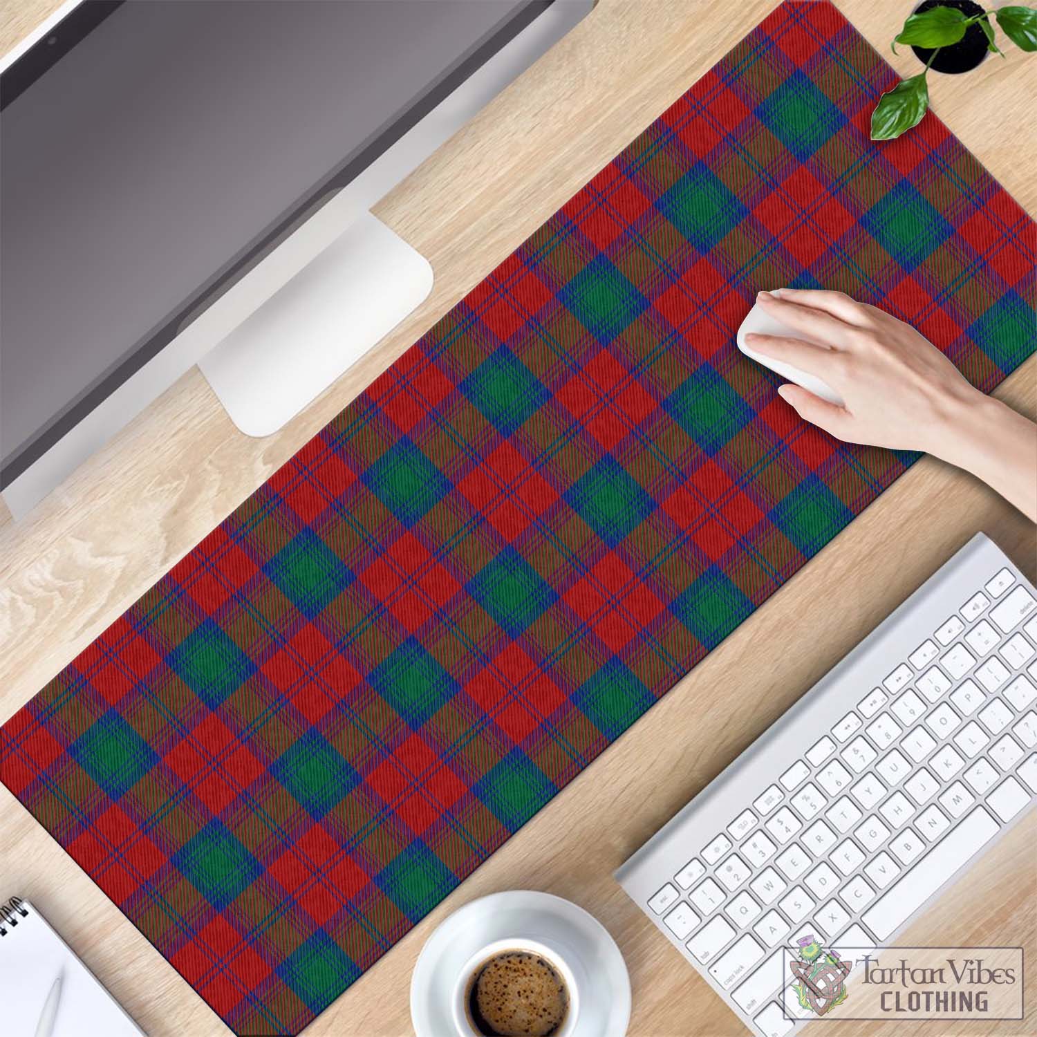 Tartan Vibes Clothing Fotheringham Modern Tartan Mouse Pad