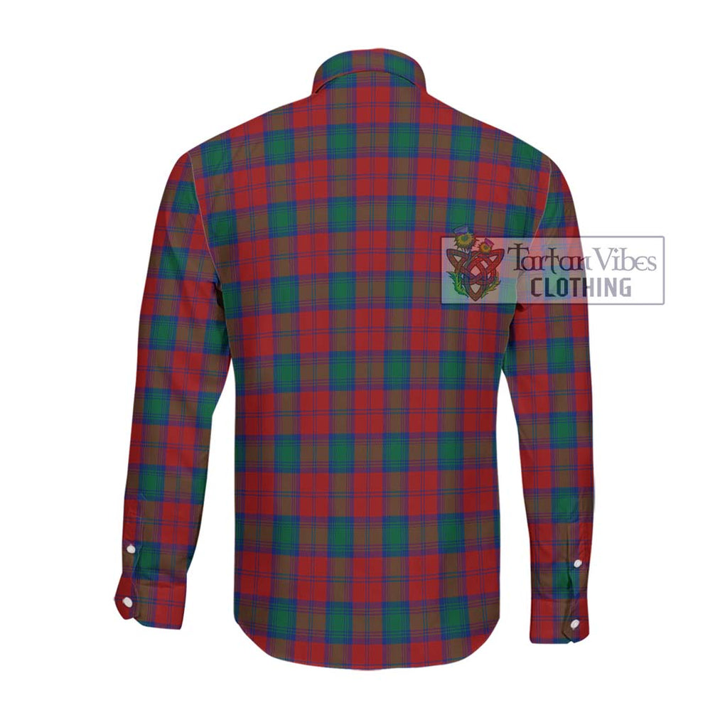 Fotheringhame Tartan Long Sleeve Button Shirt with Family Crest DNA In Me Style - Tartanvibesclothing Shop