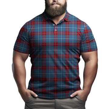 Frame Tartan Mens Polo Shirt