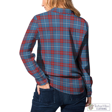Frame Tartan Womens Casual Shirt