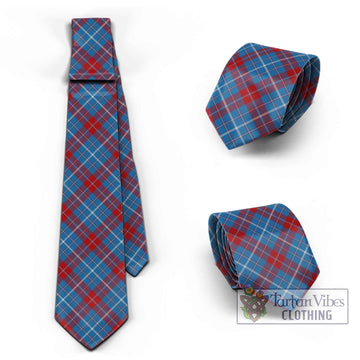 Tartan Vibes Clothing Frame Tartan Classic Necktie Cross Style
