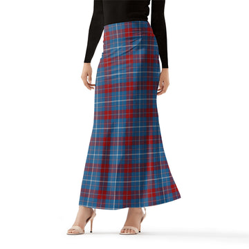 Frame Tartan Womens Full Length Skirt
