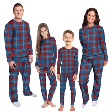 Frame Tartan Pajamas Family Set Kid - Tartan Vibes Clothing