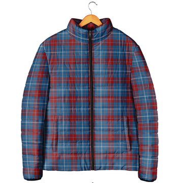 Frame Tartan Padded Jacket Men's Padded Jacket - Tartan Vibes Clothing
