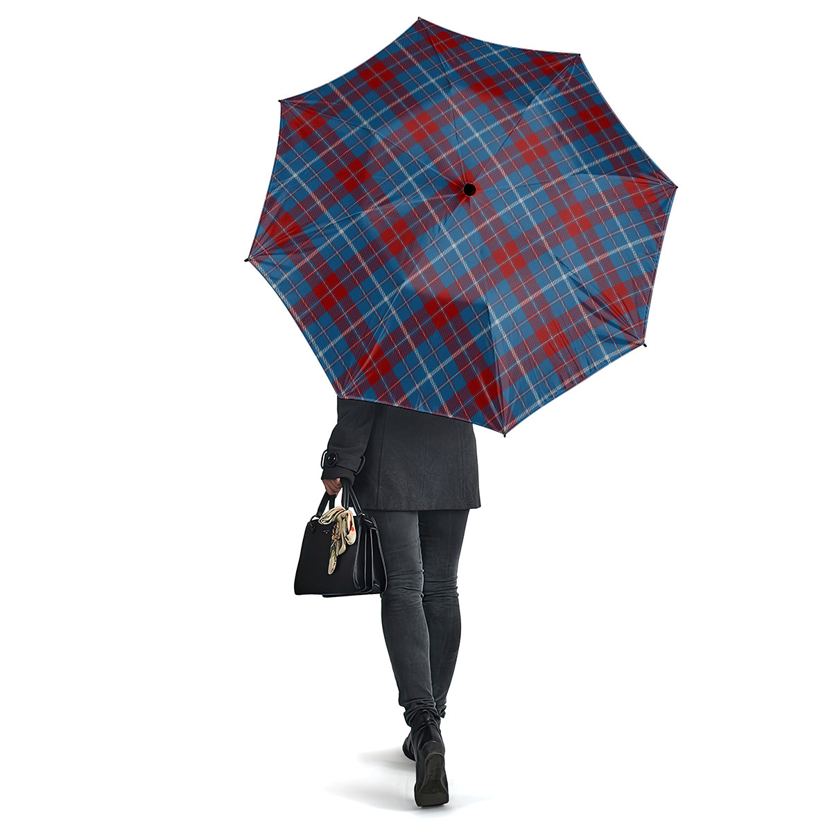 Frame Tartan Umbrella One Size - Tartan Vibes Clothing