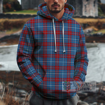 Frame Tartan Cotton Hoodie Pullover Hoodie XS - Tartan Vibes Clothing