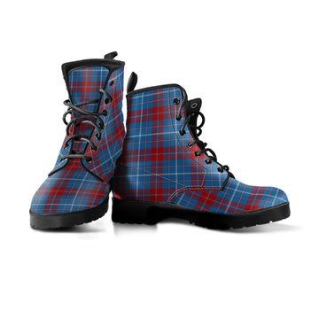 frame-tartan-leather-boots