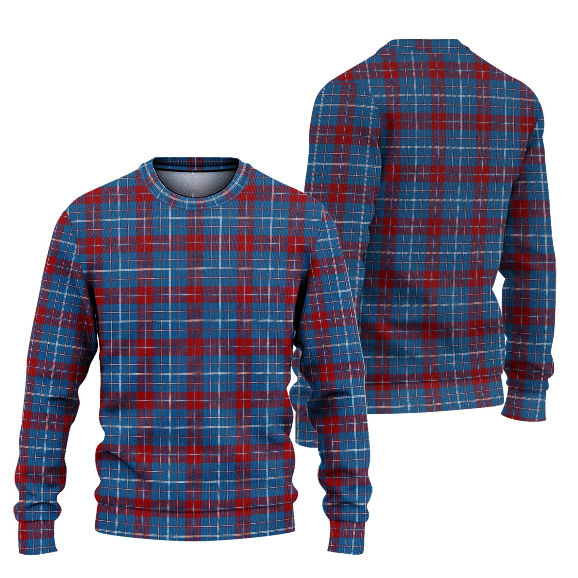 Frame Tartan Ugly Sweater Unisex - Tartan Vibes Clothing