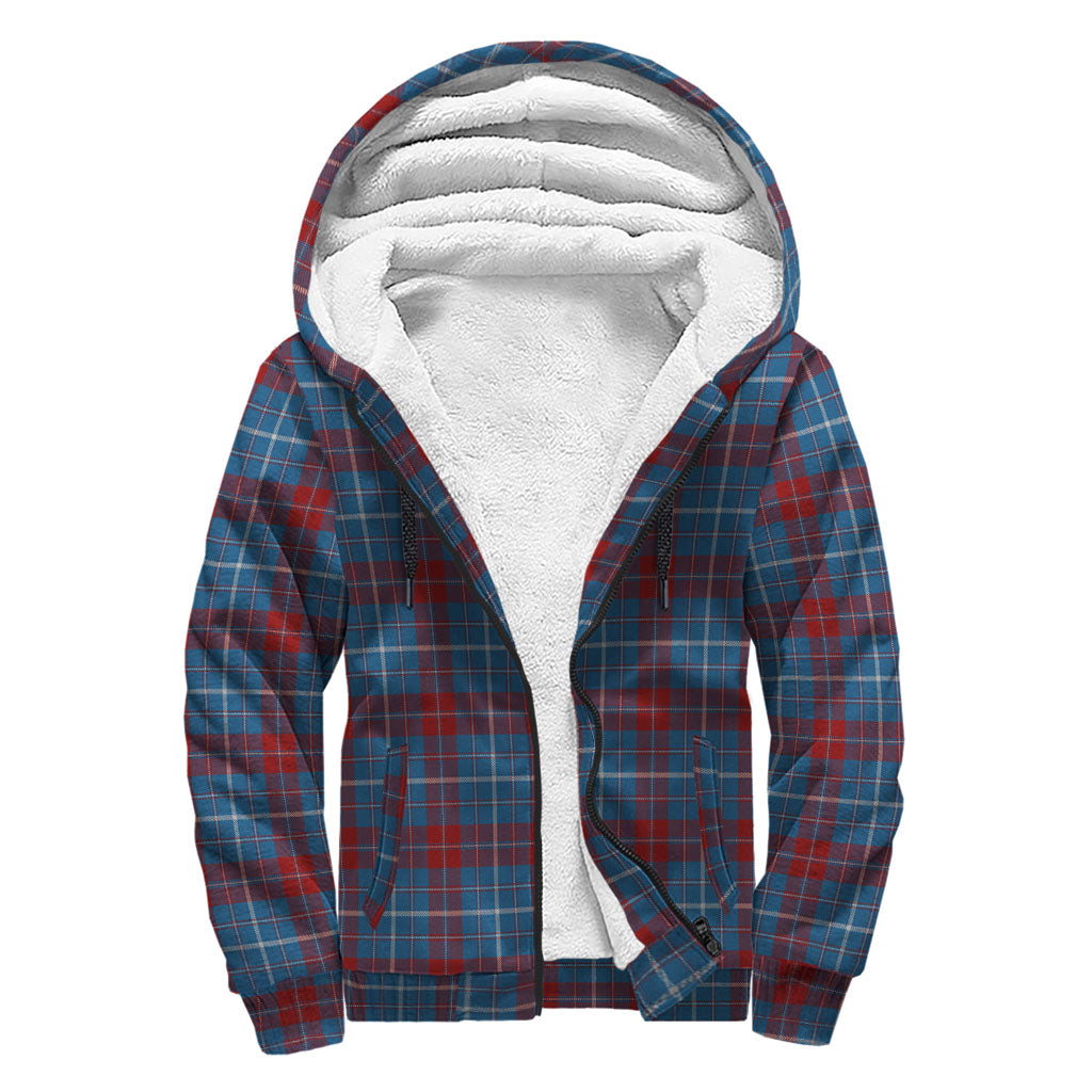 frame-tartan-sherpa-hoodie