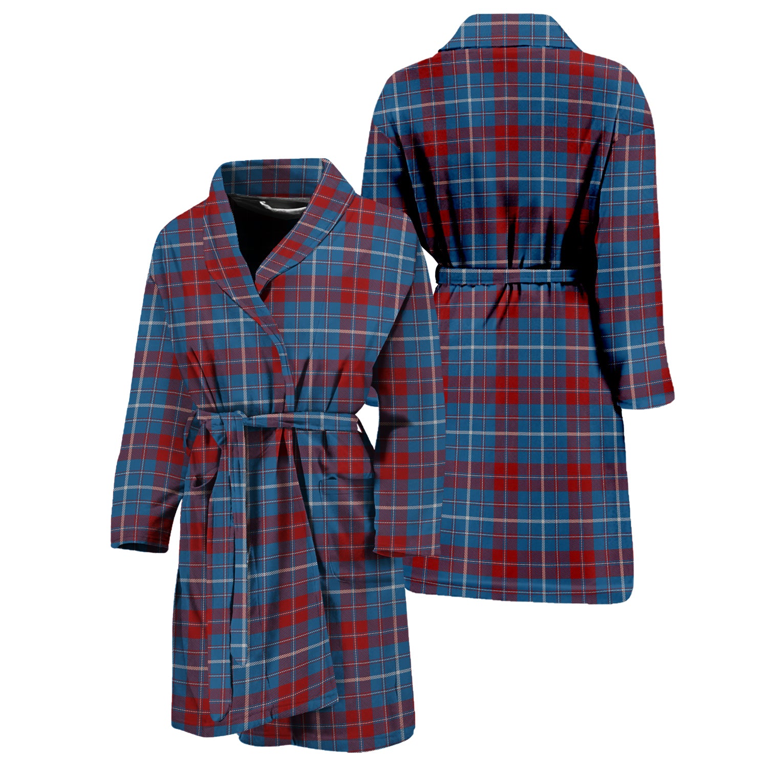 Frame Tartan Bathrobe Unisex M - Tartan Vibes Clothing