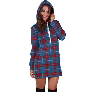 Frame Tartan Hoodie Dress - Tartan Vibes Clothing