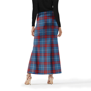 frame-tartan-womens-full-length-skirt