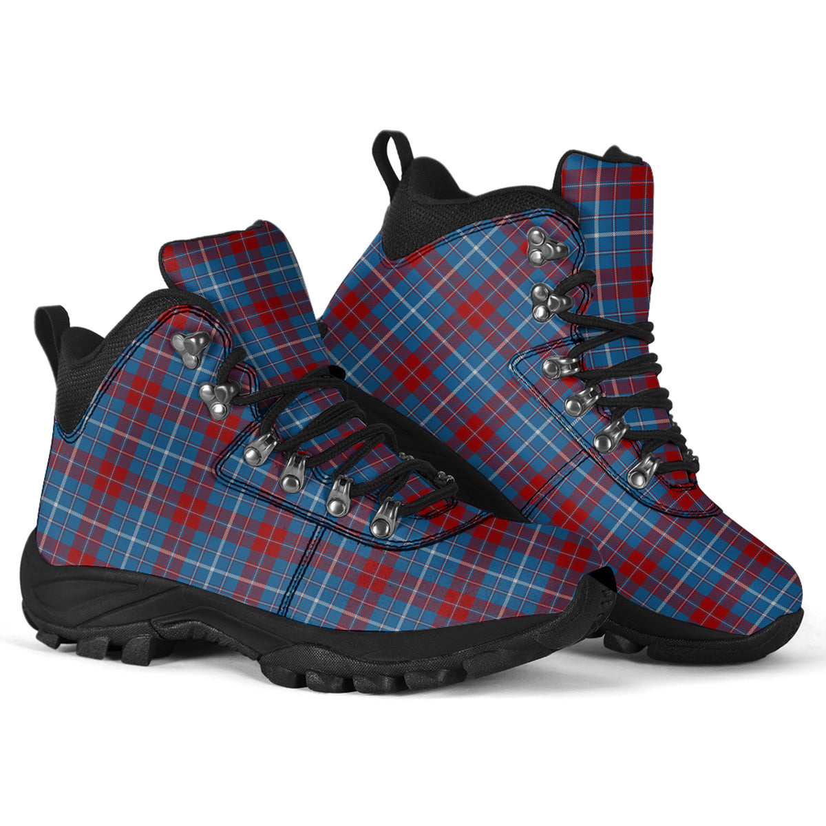 Frame Tartan Alpine Boots - Tartanvibesclothing